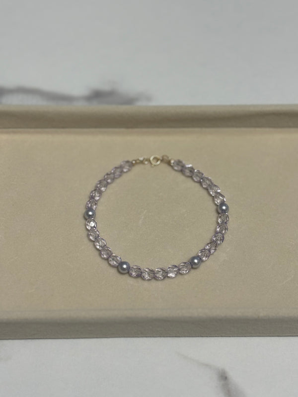 Survivor Bracelet (Purple Pearl)