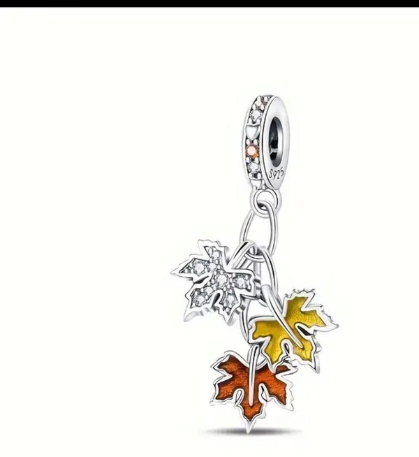 Fall Leaves Charm