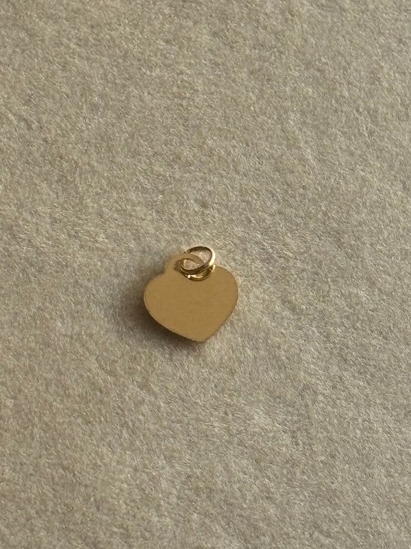 Gold Heart Charm